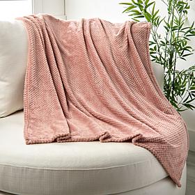 "As Is" JOY Ultra Soft Clean & Cozy 50" x 60" Throw Blanket