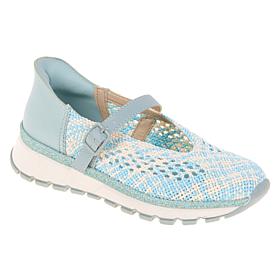 "As Is" Kenneth Cole Reaction Kuerq EZ-On Mary Jane Sport Ballet Flat