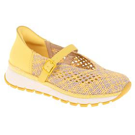 "As Is" Kenneth Cole Reaction Kuerq EZ-On Mary Jane Sport Ballet Flat