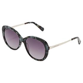"As Is" Kenneth Cole Reaction Oversized Retro Butterfly Frame Sungl...