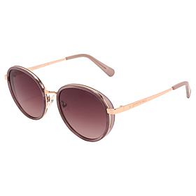 "As Is" Kenneth Cole Reaction Round Oversized Sunglasses