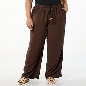 "As Is" LB70 by Lloyd Boston Arrival Drawstring Waist Printed Pant