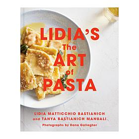 "As Is" Lidia Bastianich The Art of Pasta Cookbook Signed By Author
