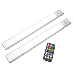 "As Is" Living Glow Cabinet Lights Rechargeable - 2-pack