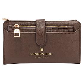 "As Is" London Fog 2-in-1 Everyday Pebble Wallet