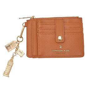 "As Is" London Fog Winslow Mini Wallet with Charms
