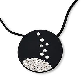 "As Is" MarlaWynne 36" Pinpoint Adjustable Suede Cord Drop Necklace