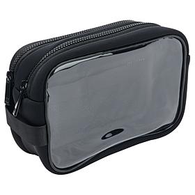 "As Is" My Tag Alongs Double Zipper Clear Travel Storage Case