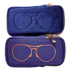 "As Is" MyTagAlongs 2-Piece Eyeglass Carrying Case