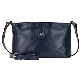 "As Is" Patricia Nash Aimee Vintage Distressed Leather or Canvas Cr...