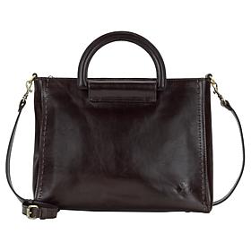 "As Is" Patricia Nash Blera Leather Satchel Crossbody