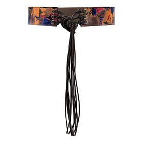 "As Is" Patricia Nash Calvera Tie Belt