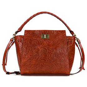 "As Is" Patricia Nash Loenen Leather Satchel
