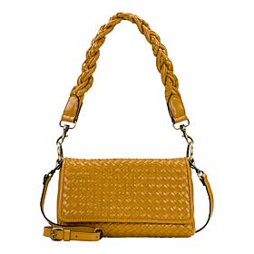 "As Is" Patricia Nash Madalina Woven Crossbody