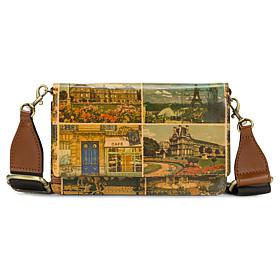 "As Is" Patricia Nash Stephanie Leather Crossbody Bag