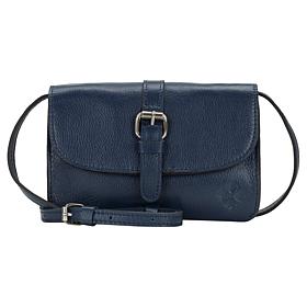 "As Is" Patricia Nash Torri 100% Leather Crossbody Bag