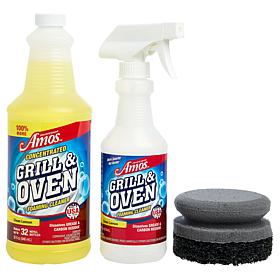 "As Is" Professor Amos 32oz. 3-piece Grill & Oven Cleaning Set