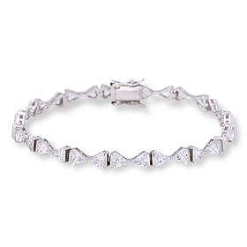 "As Is" Radiance by Absolute™ Magnet Clasp Bow Design Line Bracelet