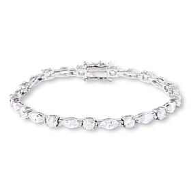 "As Is" Radiance by Absolute™ Marquise and Round Tennis Bracelet