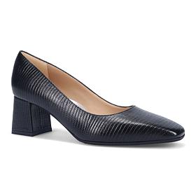 "As Is" Ron White Lucille Liz Leather Heeled Pump w/ All-Day Heels®...