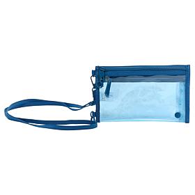 "As Is" Samantha Brown Think Clear Phone Crossbody Bag