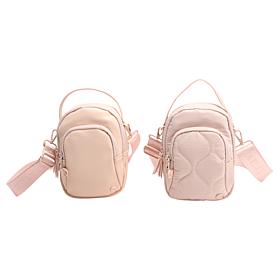 "As Is" Samantha Brown To-Go Anti-Theft 2-Piece Mini Crossbody Set