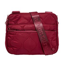 "As Is" Samantha Brown To-Go Anti-Theft Multi Pocket Crossbody Bag