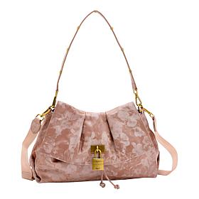 "As Is" Sharif Legacy Leather Flap Handbag with Hang Lock