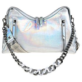 "As Is" Sharif Legacy Milano Leather Satchel with Two Shoulder Straps