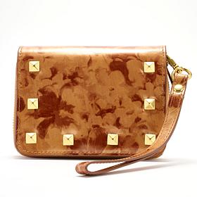 "As Is" Sharif Legacy RFID-Blocking Zip-Around Leather Wallet