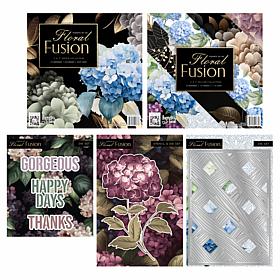 "As Is" Stamps By Me Floral Fusion Country Garden Card Kit