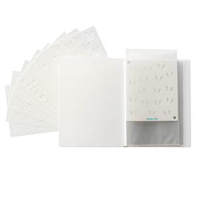 "As Is" Stamps of Life Set of 10 Stencils and Binder