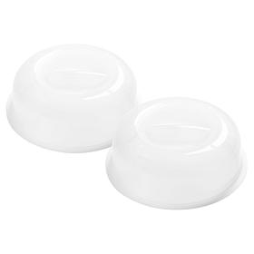"As Is" Tupperware® 2-pack Microwave Plate Covers