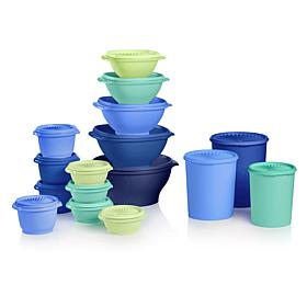 "As Is" Tupperware® 32-piece Servalier® Bowls and Canisters Set