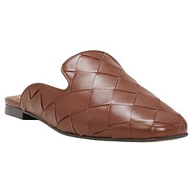 "As Is" Vince Camuto Bindi Woven Leather/Suede Mule