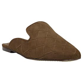 "As Is" Vince Camuto Bindi Woven Leather/Suede Mule