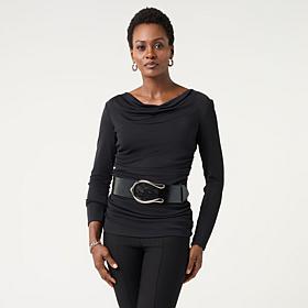 "As Is" Vince Camuto C Hardware Stretch Belt