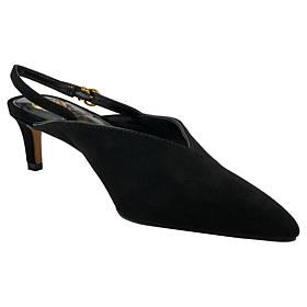 "As Is" Vince Camuto® Kylien Slingback Leather/Suede Heel