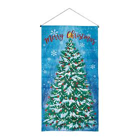 "As Is" Wind and Weather Polyester Hanging Door Banner