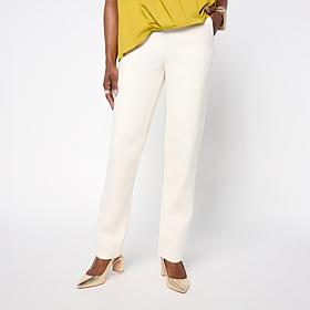 "As Is" WynneCollection 360 Stretch Straight-Leg Pant