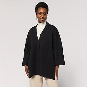 "As Is" WynneCollection Architectural Barrel Sleeve Notched Collar ...