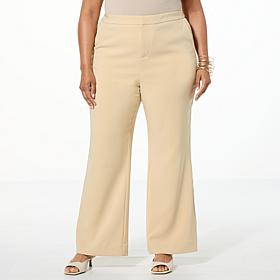 "As Is" WynneCollection Crepe Flared Pant