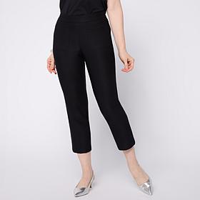 "As Is" WynneCollection Flatterfit Patch Pocket Cropped Pant