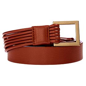 "As Is" WynneCollection Multi-Strap Pull-Back Belt