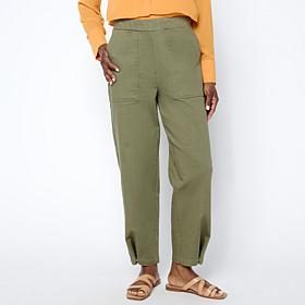 "As Is" WynneDenim Washed Twill Pant