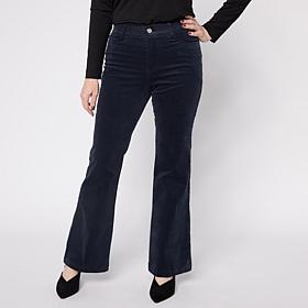 "As Is" WynneLayers Flared Leg Stretch Corduroy Pant