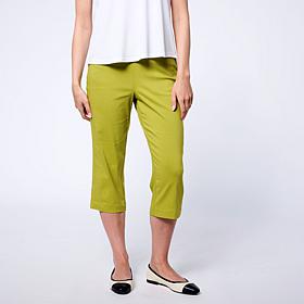 "As Is" WynneLayers FlatterFIT Slim Leg Capri Pant
