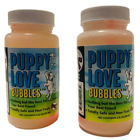 Atomic Bubbles Puppy Love Bubbles, Bacon Scented Bubbles 4oz. for Dogs