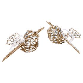 august & leo Jeweled Turtle Doves Set of 2