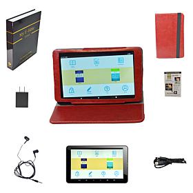 Azpen e-Bible Tablet Bundle w/Case, Ear Buds, & Gift Box 